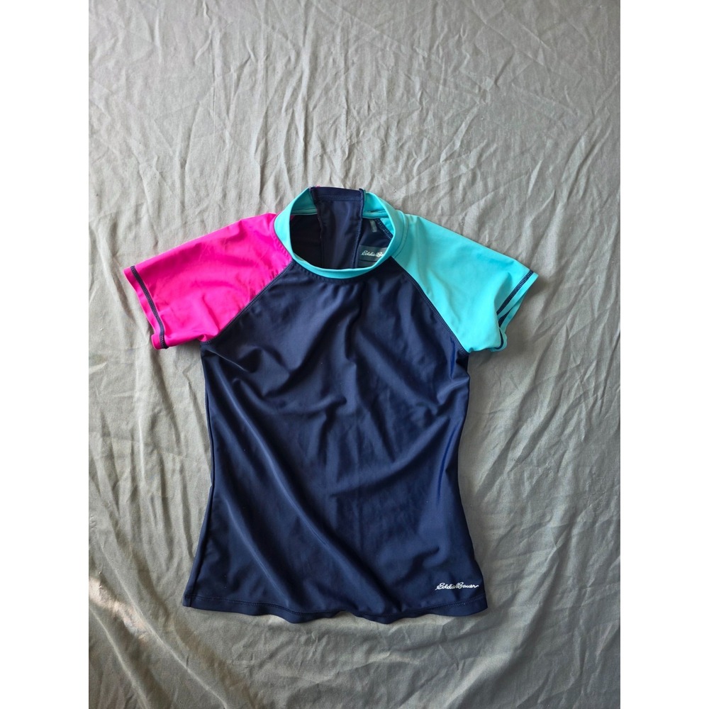 eddie bauer kids swim shirt size M (10-12)